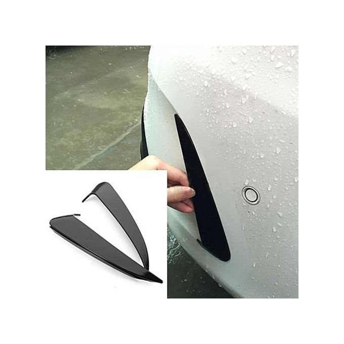 C63 Style Bumper Apron Spoiler Canard/Air Vent Cover Trim For Benz W205 C Sport