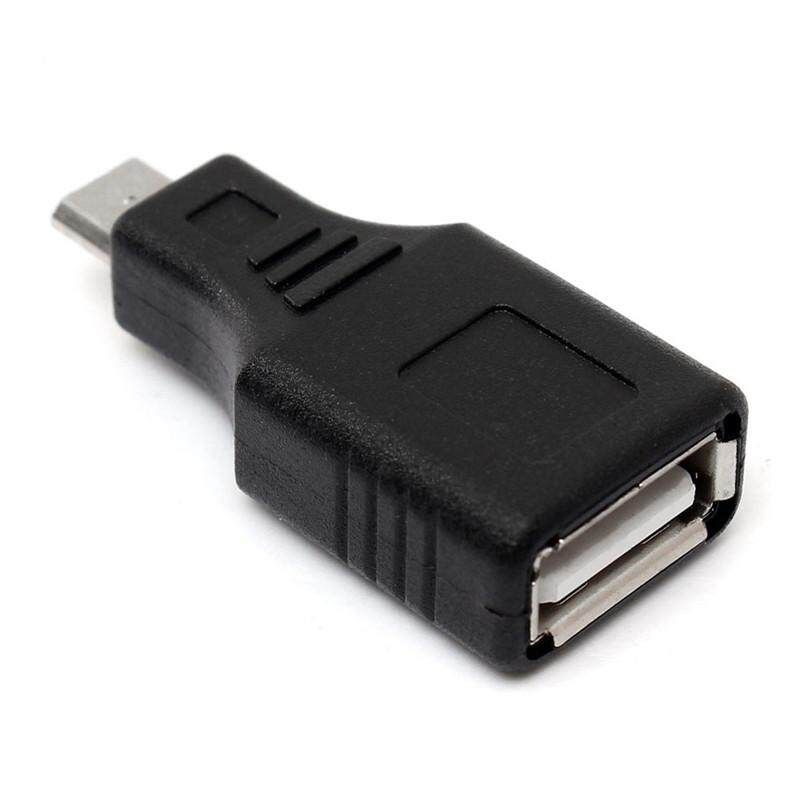 2PCS USB 2.0 A Female To Micro USB B 5 Pin Male Plug OTG Adapter Converter F/M