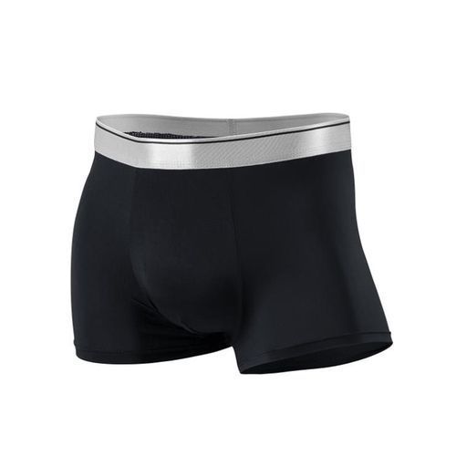 4 Pieces Breathable Men Panties Plus Size Elasticity Ice Silk Boxer Briefs