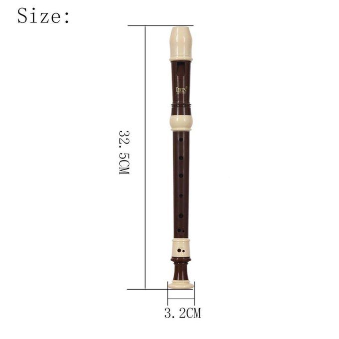 1PC Plastic Flute 8 Holes Soprano Recorder Baroque Kids Musical