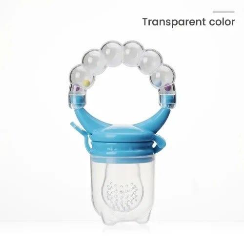 Baby Fruit Bell Silicone Pacifier- Transparent