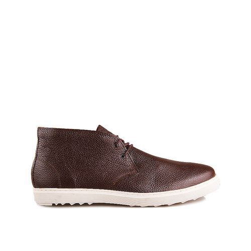 Men's Leo Ankle Lace-Up Shoe - Brown