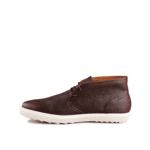 Men's Leo Ankle Lace-Up Shoe - Brown