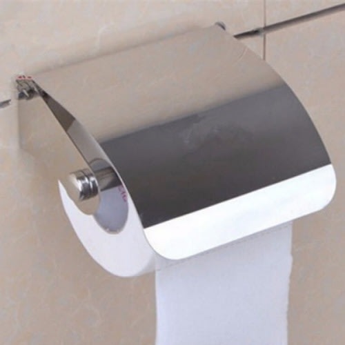 Wall Mounted Bathroom Stainless Steel Toilet Paper Holder