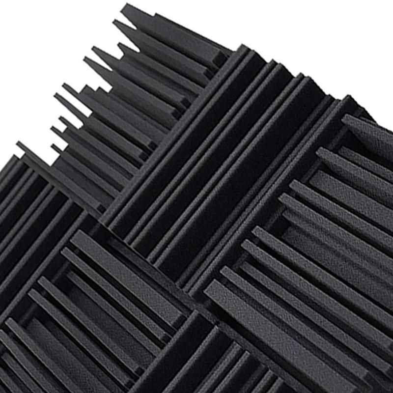 24Pcs Studio Acoustic Foam Panels Soundproof Sponge Foam Pad