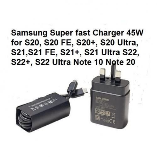 45W Original Super Fast Charge Adaptive Charging For Samsung Phones Type-C To Type-C