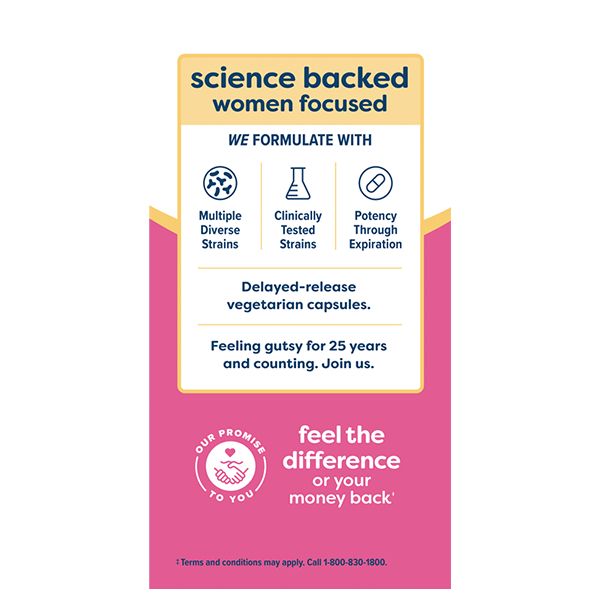 Probiotics For Women,Vaginal & Immune Health, X60 Capsules