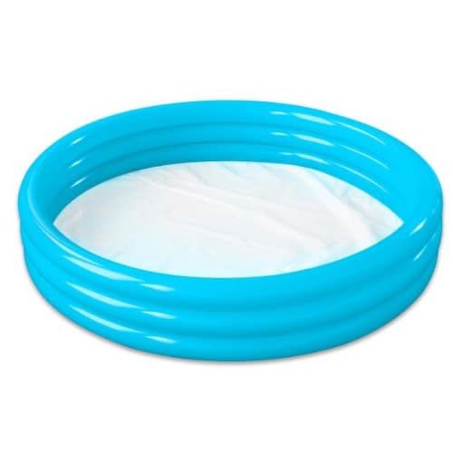 3 Ring Paddling Pool BLUE