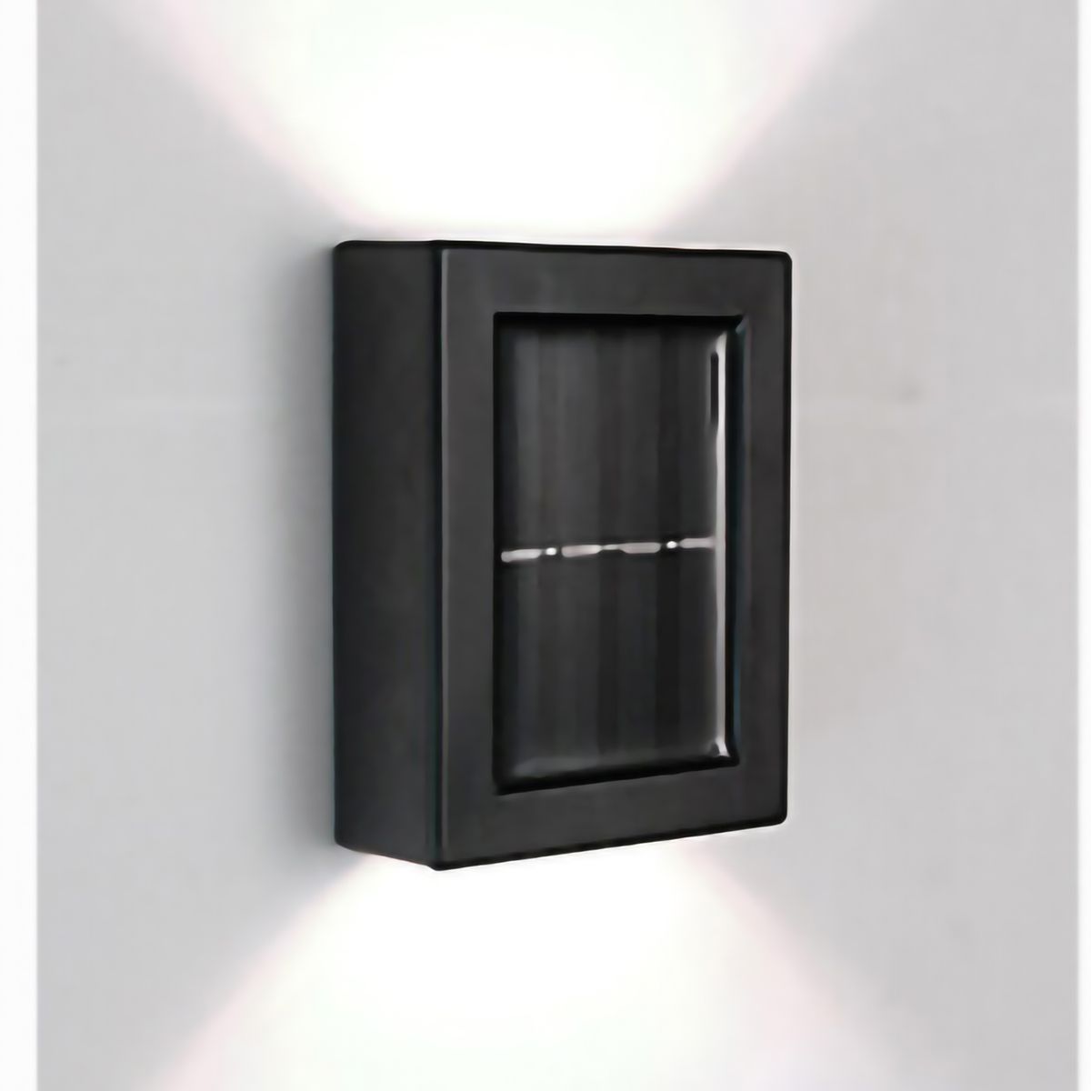 LED Solar Wall Light IP65 Waterproof Up And Down Lighting
