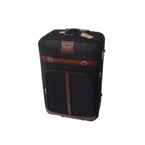 Big Size Genuine Fabric Luggage Box - Black