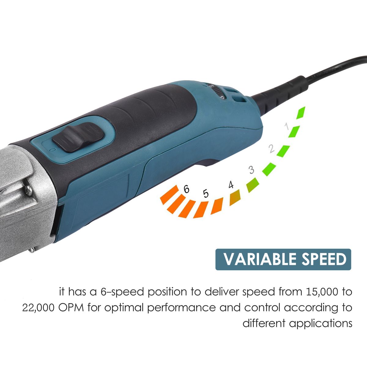 300W 2.5 Amp Oscillating Multi Tool Kit Corded Oscillating