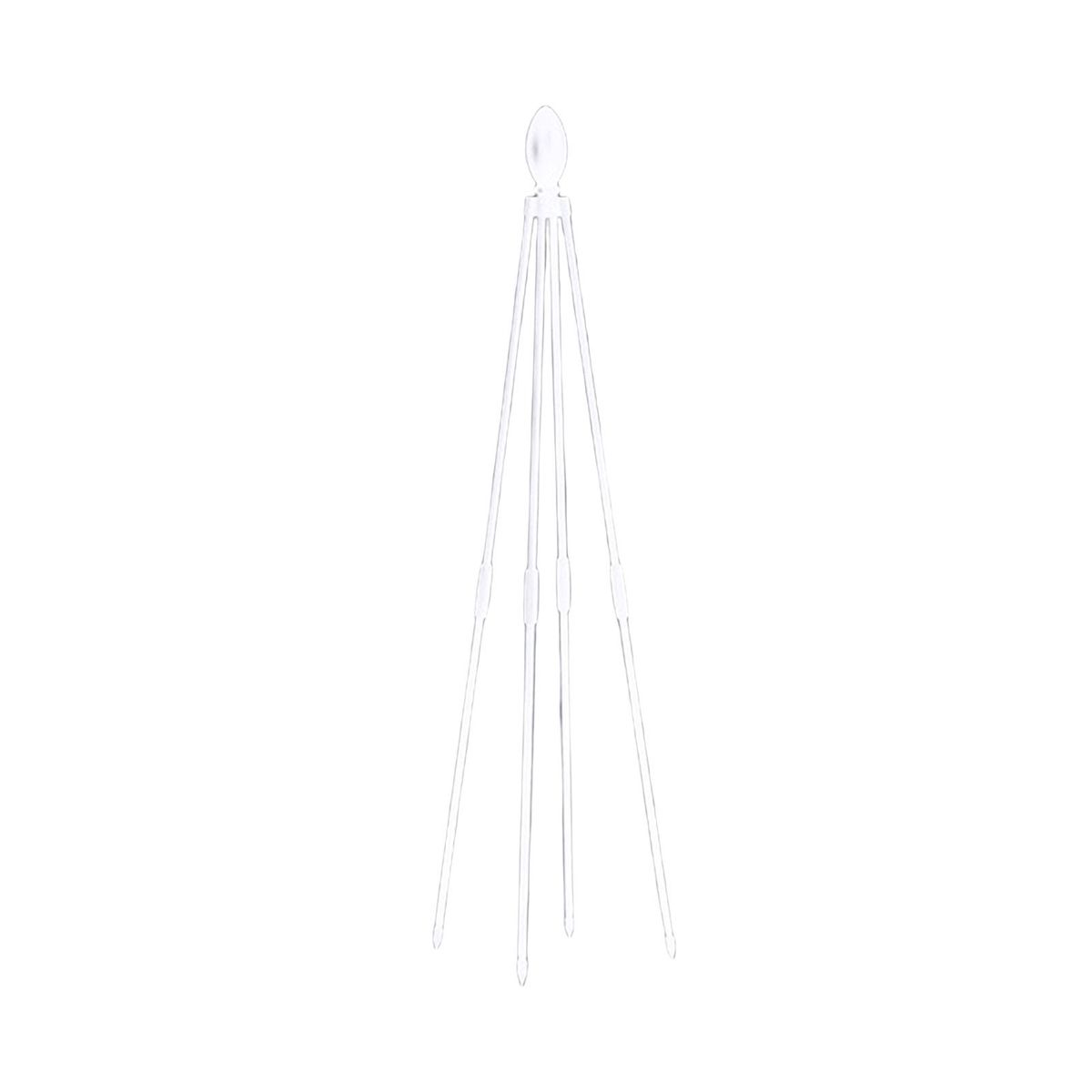 Climbing Vine Rack Plant Climbing Frame Obelisk Trellis White