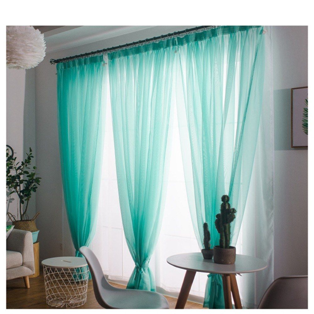 Sheer Curtains Window Sheer Voile Curtain Panels Valances