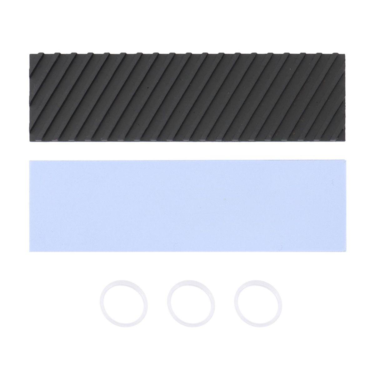 Pure Copper Graphene Heatsink M.2 NGFF 2280 PCI-E NVME SSD T