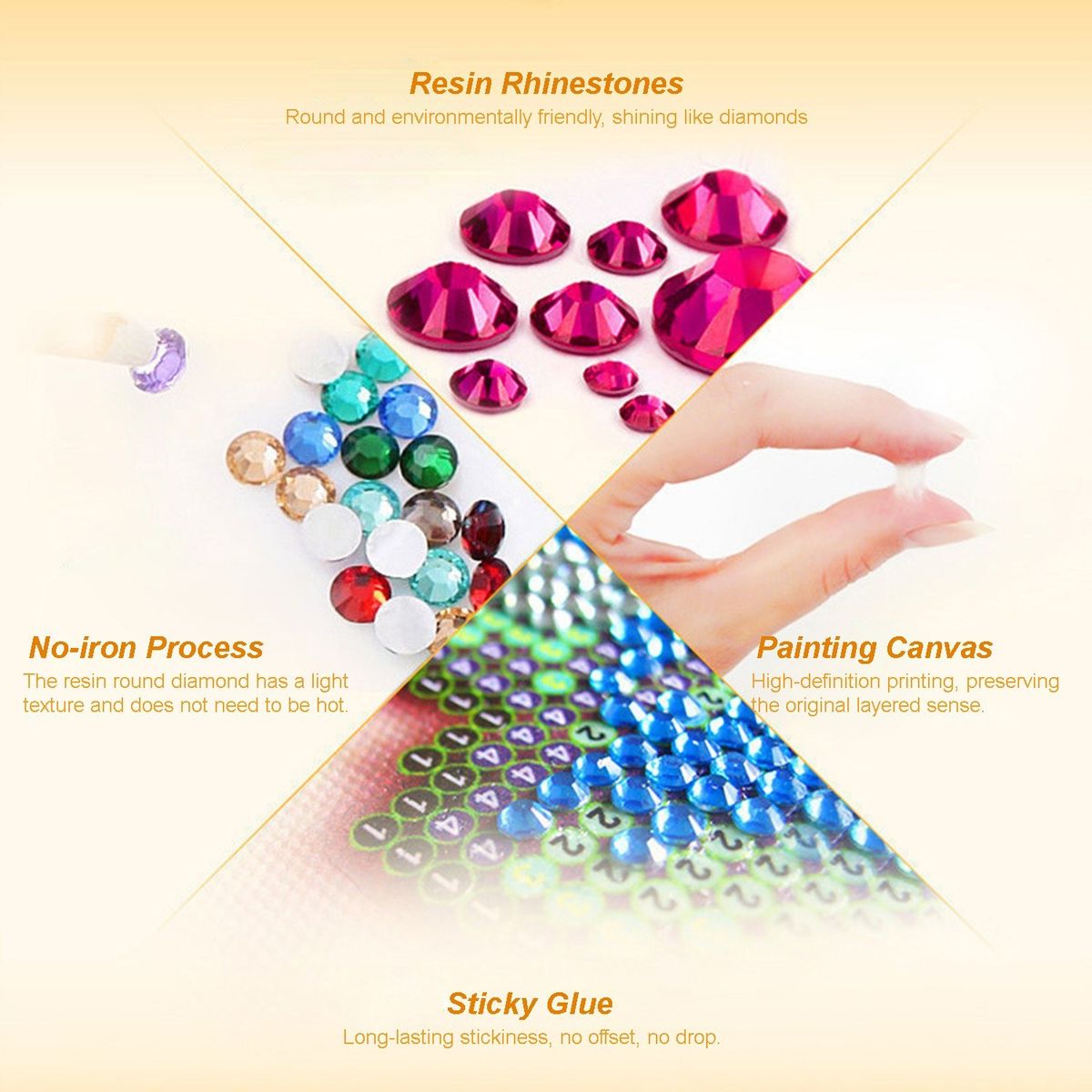 12*16 Inch/30 * 40cm DIY 5D Diamond Painting Kit DIY Full