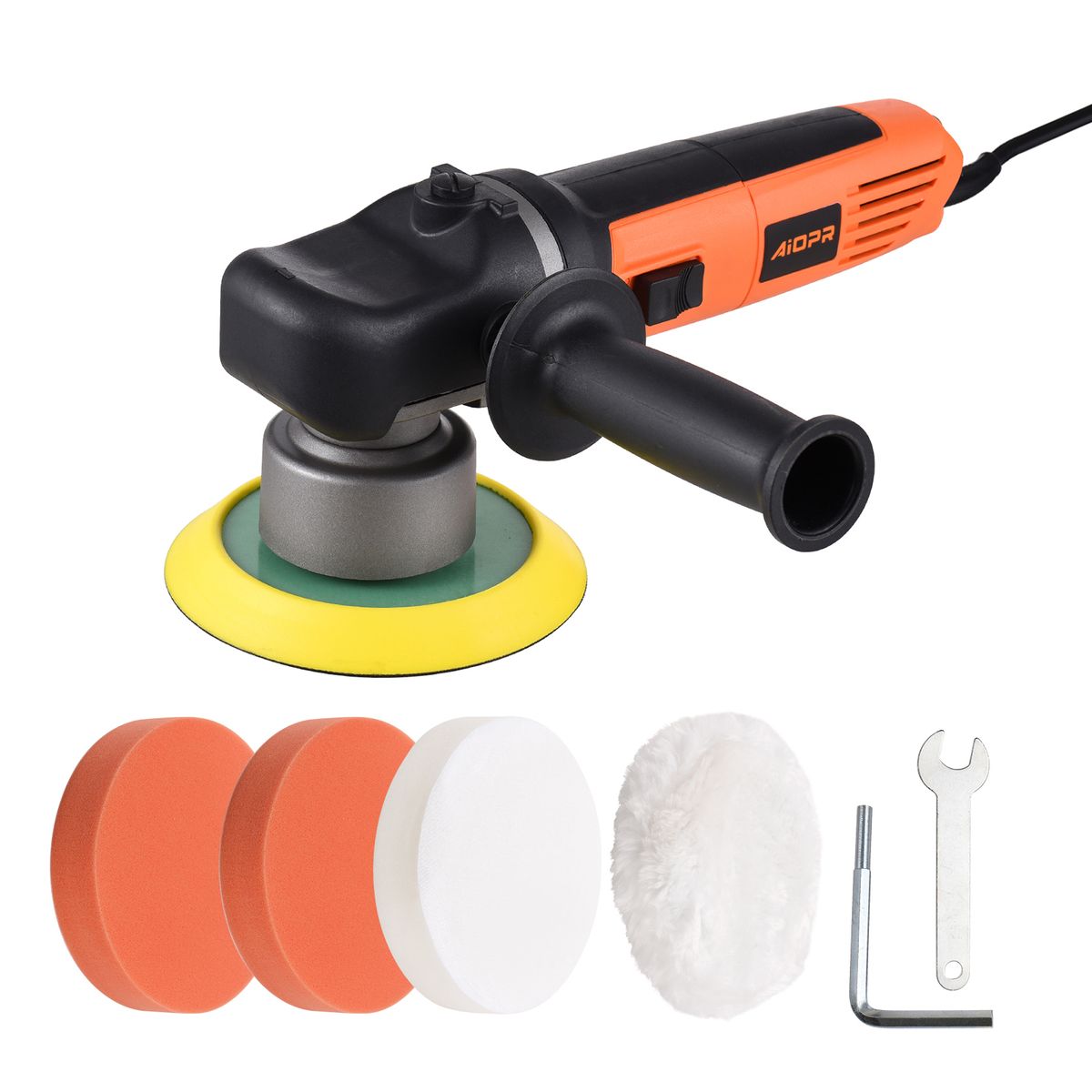 6-inch Random Orbital Electric Car Polisher Kit 840W Auto