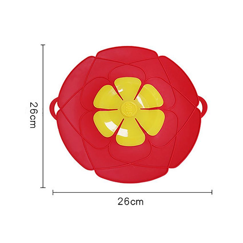 Spill Stopper Lid Cover Silicone No Boil Over Lid Steamer