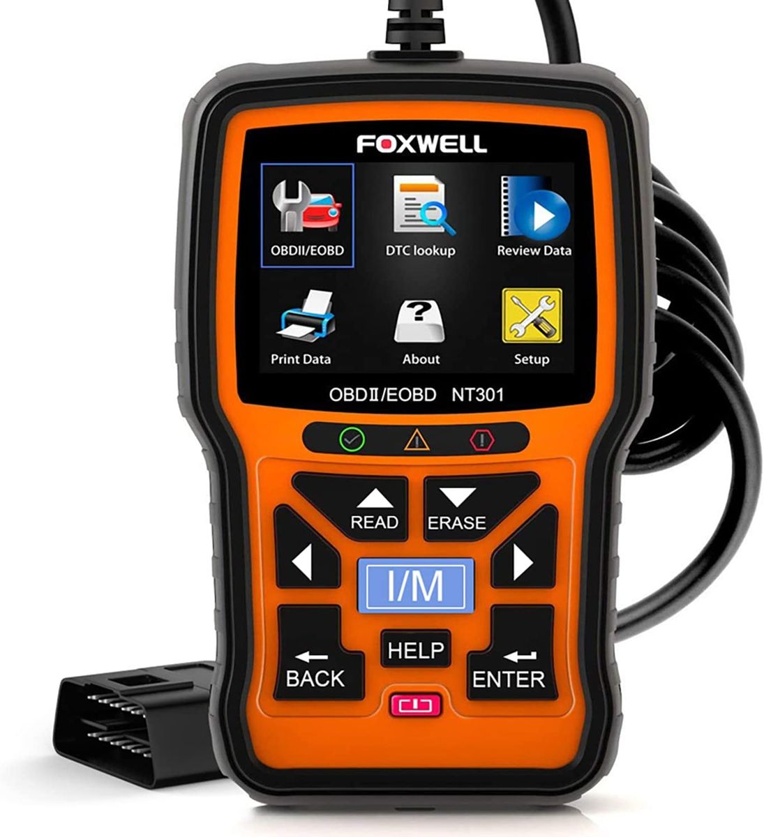 OBD2 Scanner Live Data Professional Mechanic OBDII Diagnostic Code Reader