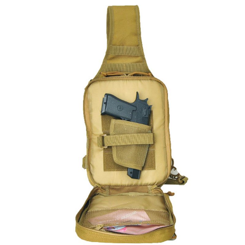 Pouch Handgun Holster Military Gun Protection Case Pack Khaki