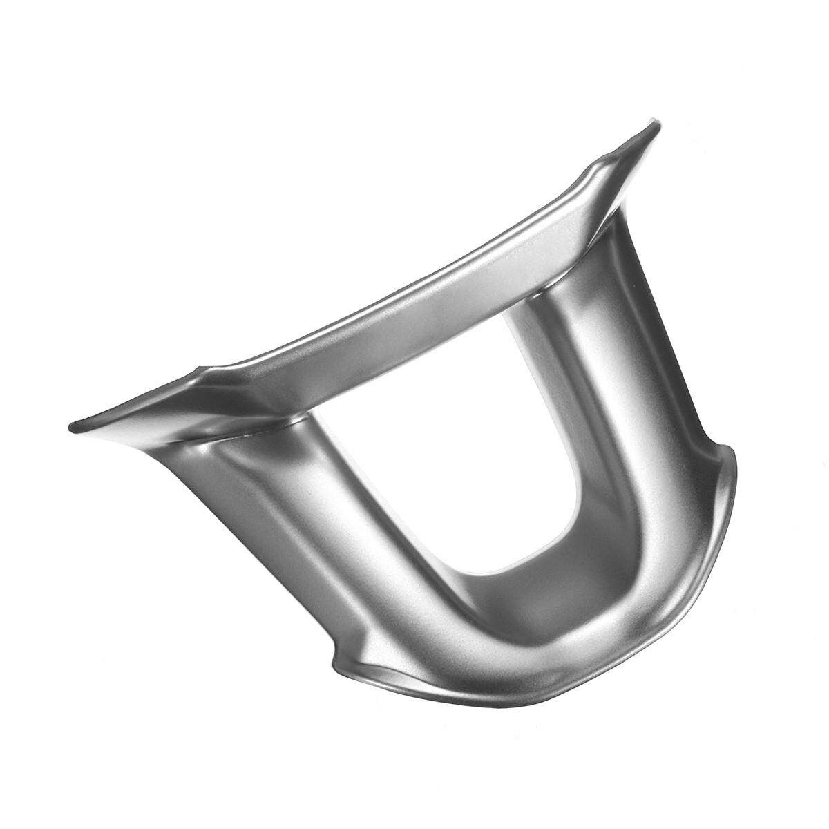 ABS Chrome For PEUGEOT 208 2015 2016 2017 2018 Steering Wheel Decorative Cap Sticker Trim