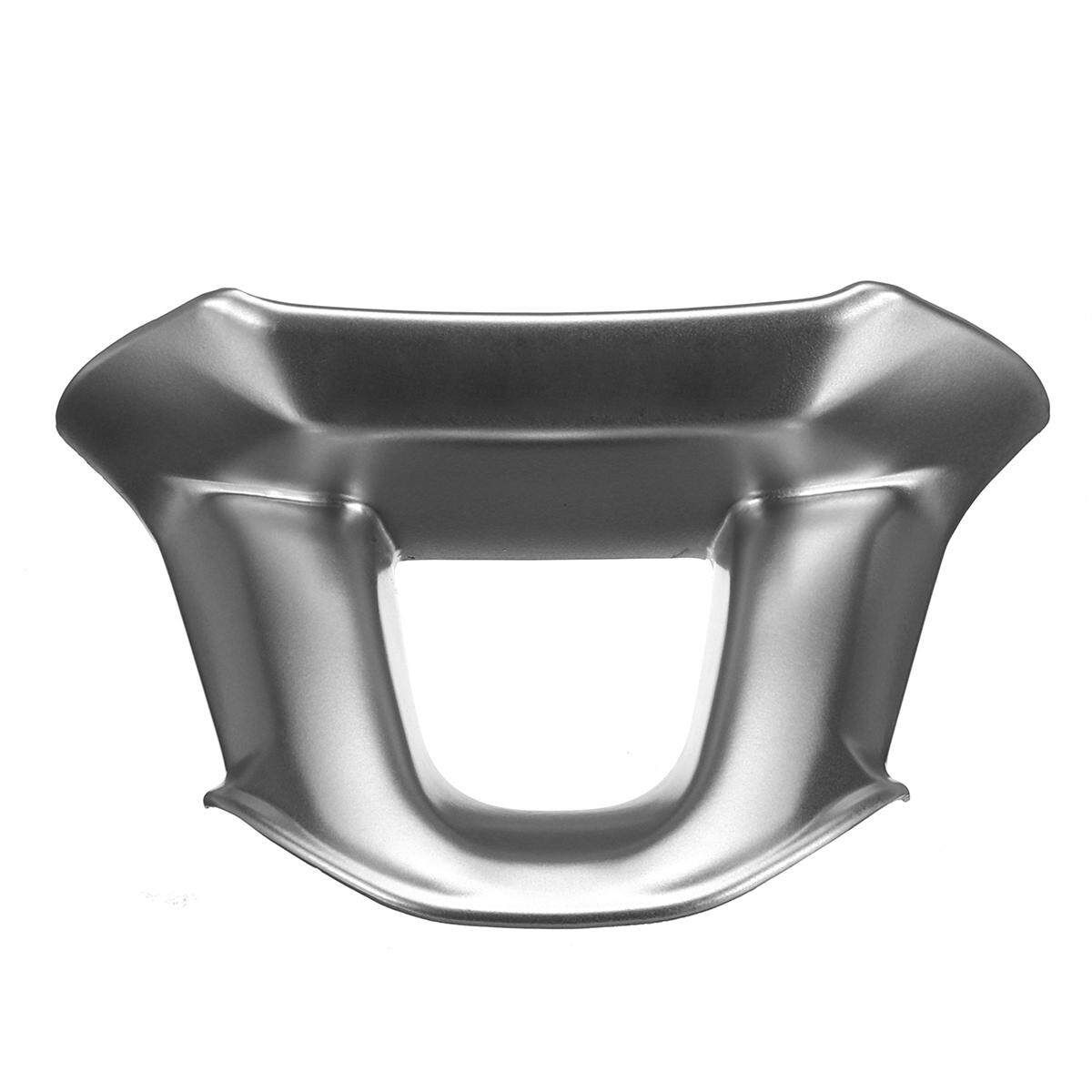 ABS Chrome For PEUGEOT 208 2015 2016 2017 2018 Steering Wheel Decorative Cap Sticker Trim