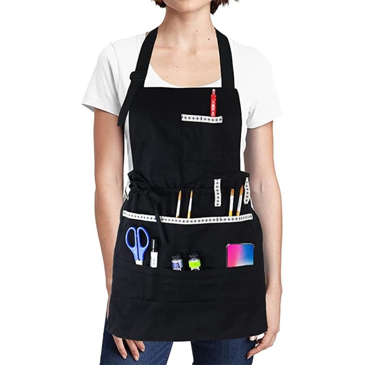Oil Art Paint Work Clothes Apron Polyester