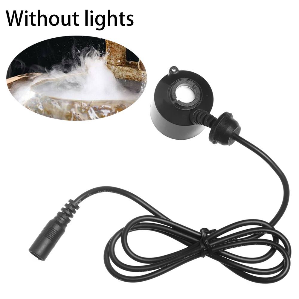 24V Garden Outdoor Fish Tank Heavy Fog Ultrasonic Sprayer Tool Mist Maker Foer Device Atomizer Air Humidifier Without Light