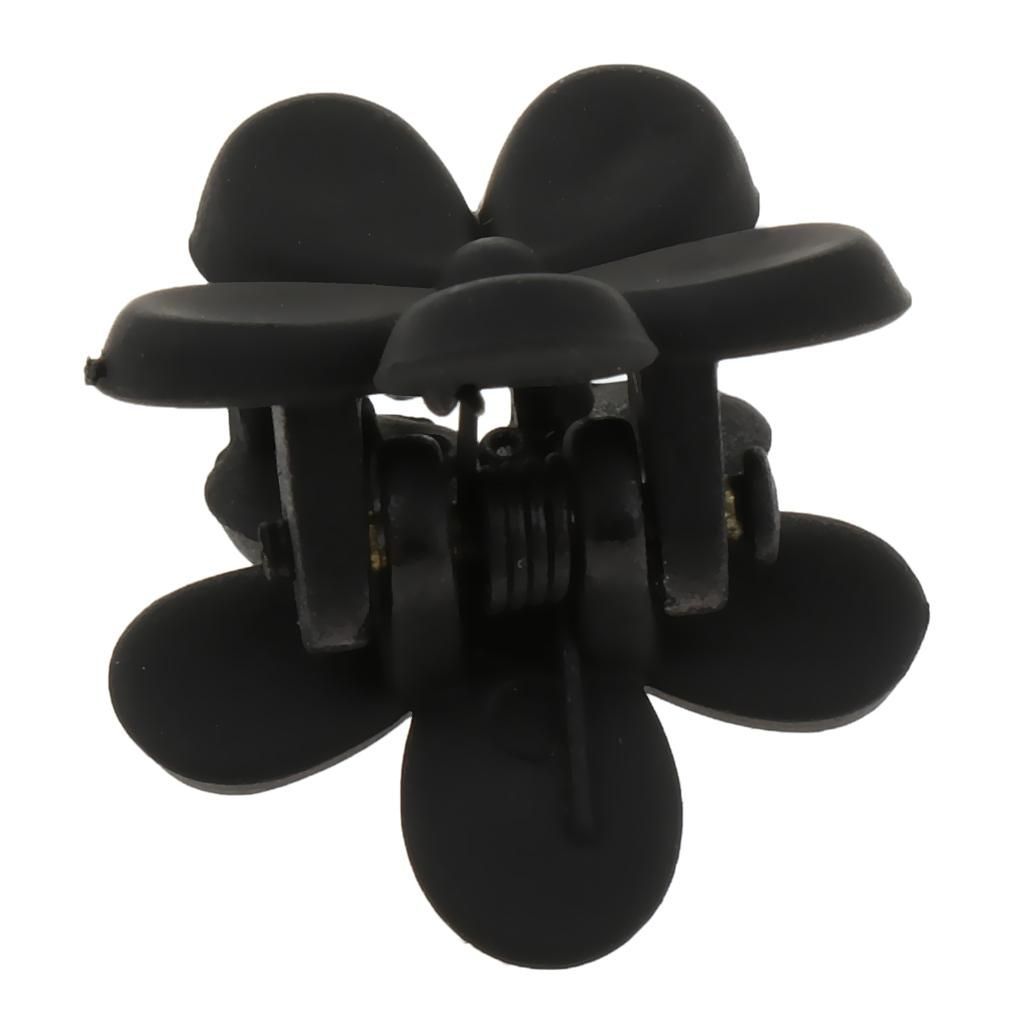 Women Girls Kids Mini Hair Claw Hair Clips Cute Flower