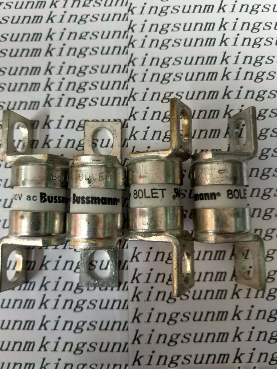 Bussmann 80let 80a 240v Ceramic Fuse Fuse Quick Fuse Fuses