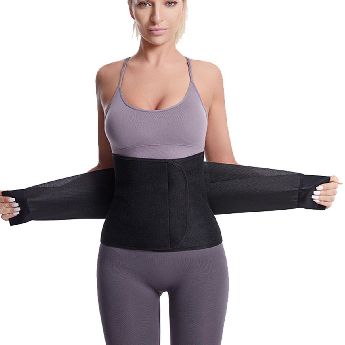 Women Waist Trainer Lumbar Cincher Sports Fitness Corset Girdle
