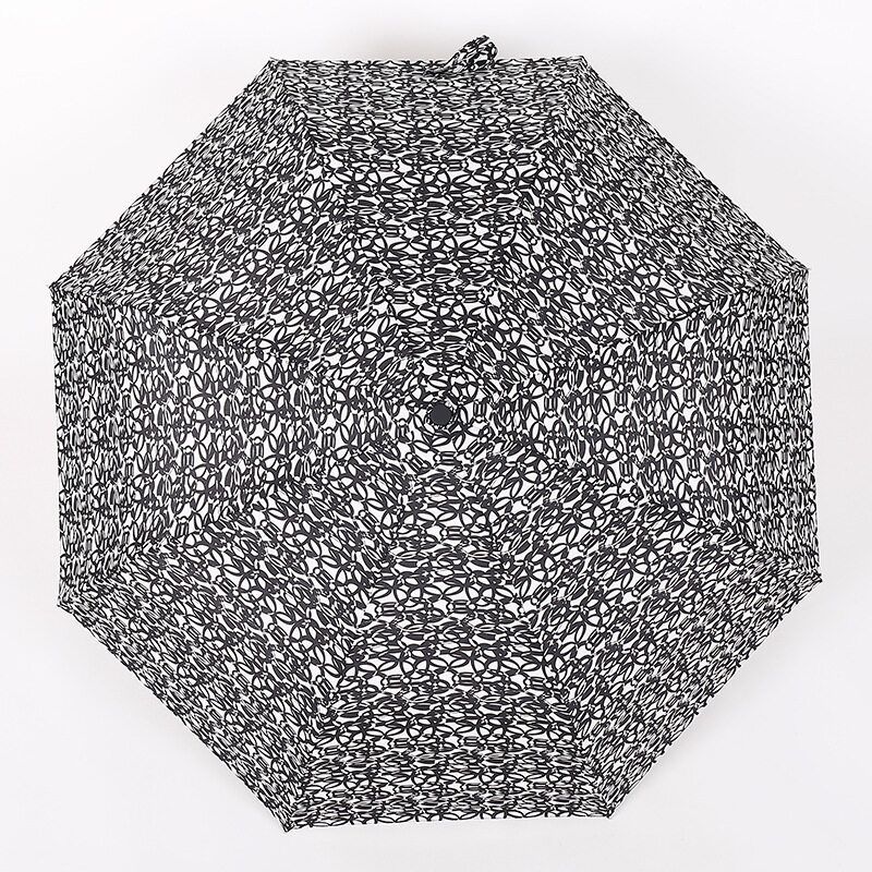 Automatic Windproof Folding Men Women 8 Ribs Umbrellas Travel Lightweight Rain Gear Color Dots Can Be Customized