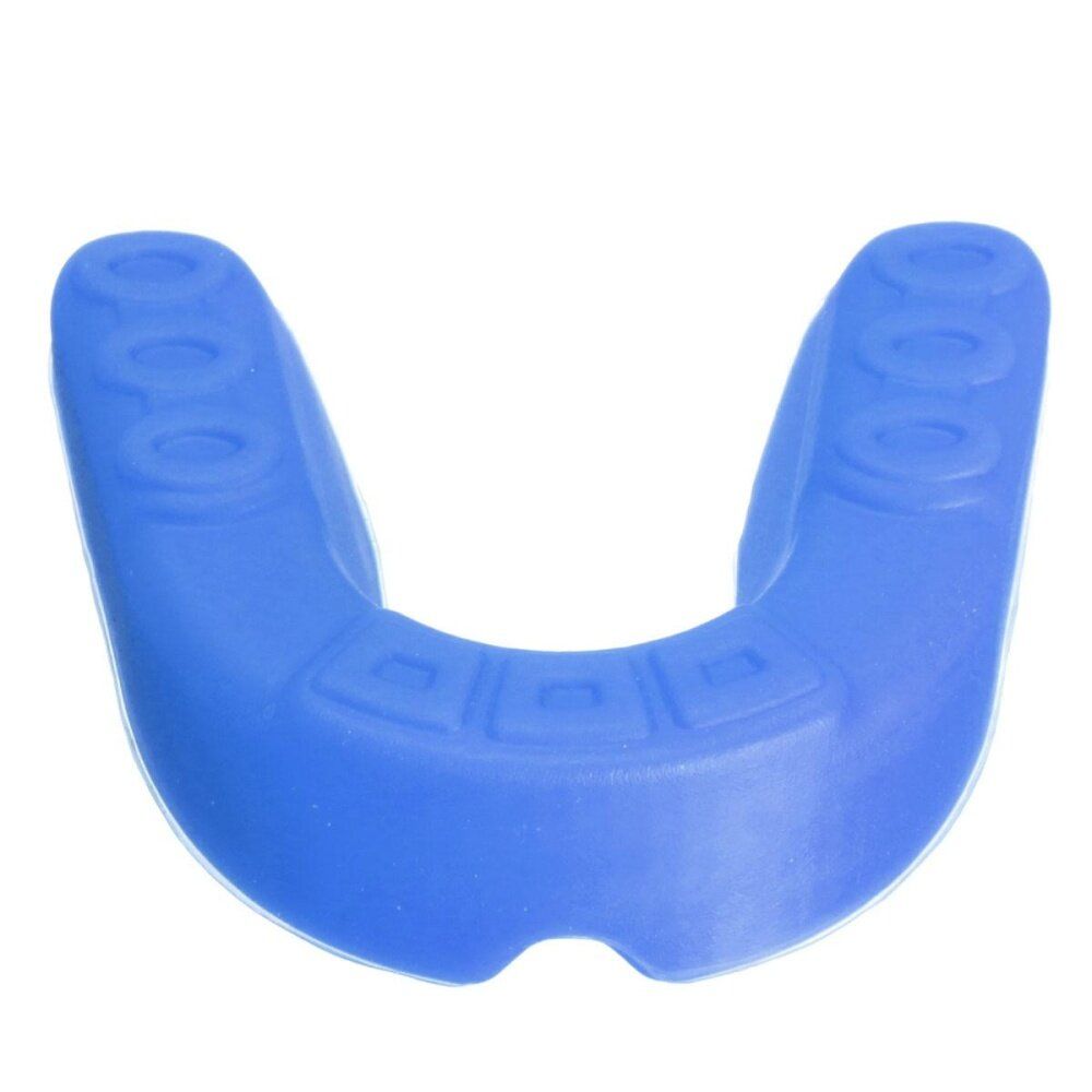 Silicone Mouth Guard Gum Shield Boil Bite F. Sports MMA Boxing Basketball Hockey Dark Blue 10pcs