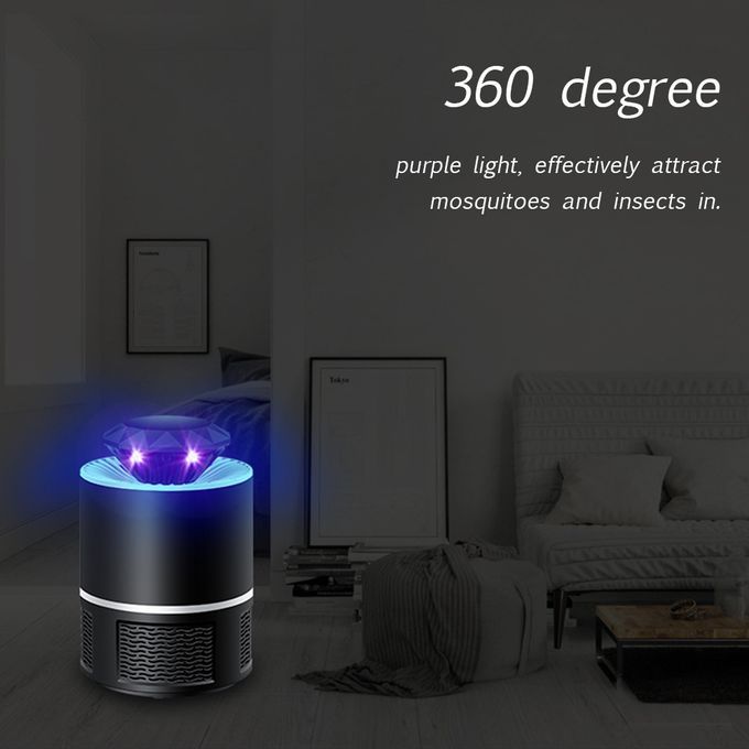 Non-toxic USB Powered Mosquito Killer Lamp LED UV Silent