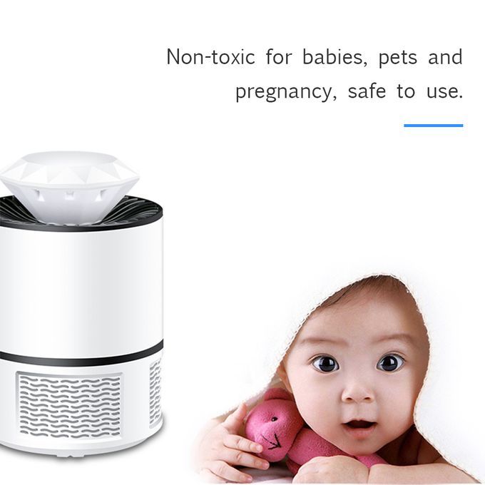 Non-toxic USB Powered Mosquito Killer Lamp LED UV Silent