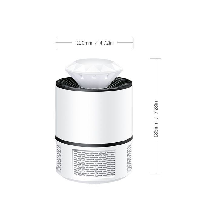 Non-toxic USB Powered Mosquito Killer Lamp LED UV Silent