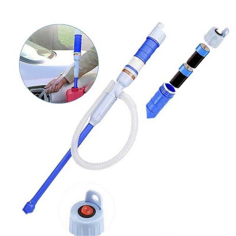 Auto Liquid Transfer Siphon Pump For Fluid, Oil, Water And More, Battery Operated Powered