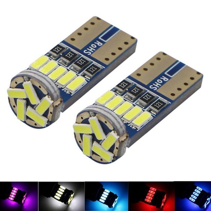 10pcs Car Interior Dome Light Bulbs LED Low Power Consumption Plug And