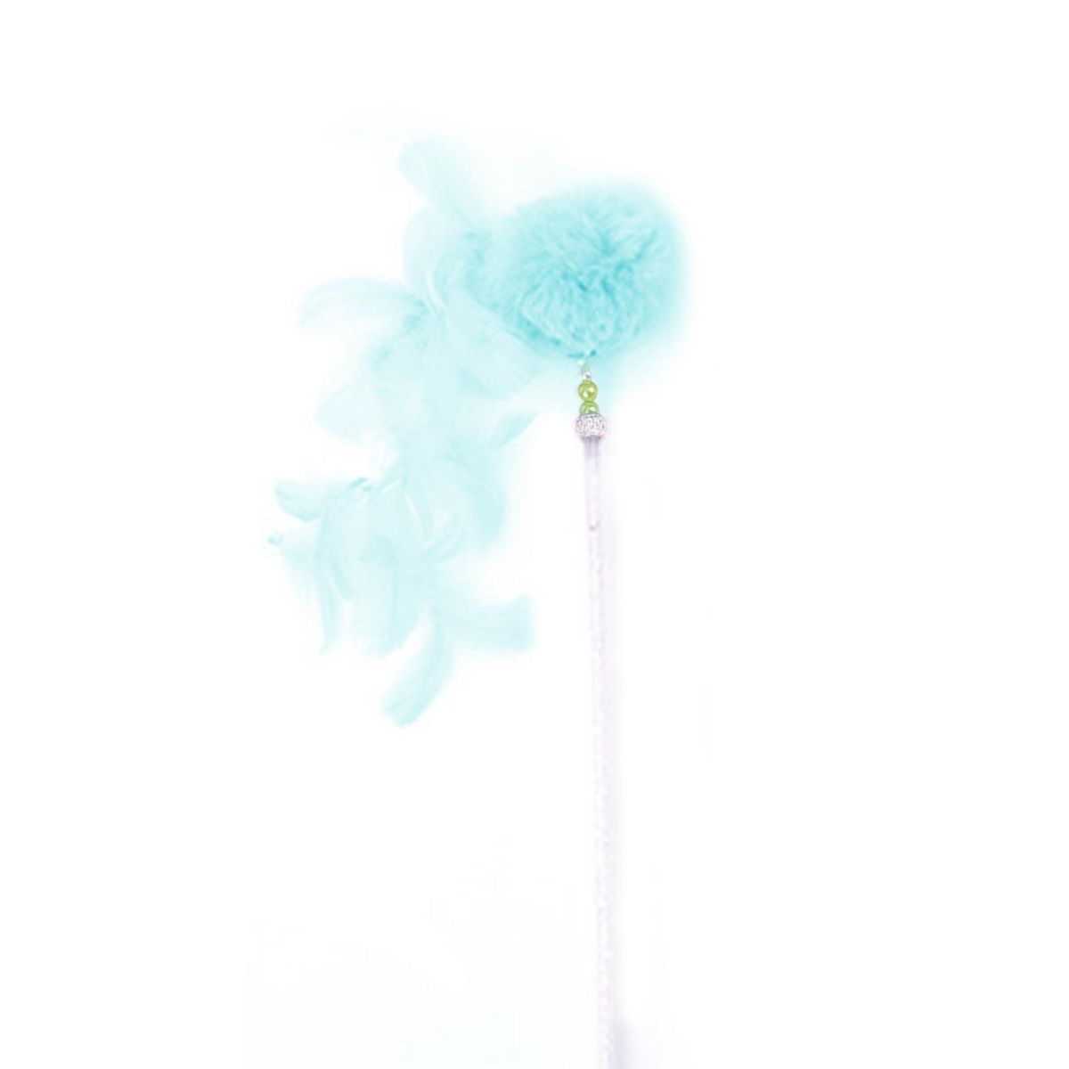Cat Stick Funny Cat Catcher Teaser Wand Blue