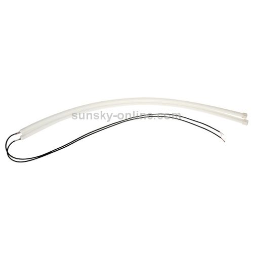 2 PCS 12V Car Daytime Running Lights Soft Article Lamp