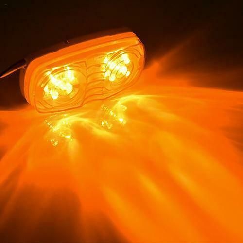 14X LED Side Marker Light For Car Truck Trailer Tail Lamp