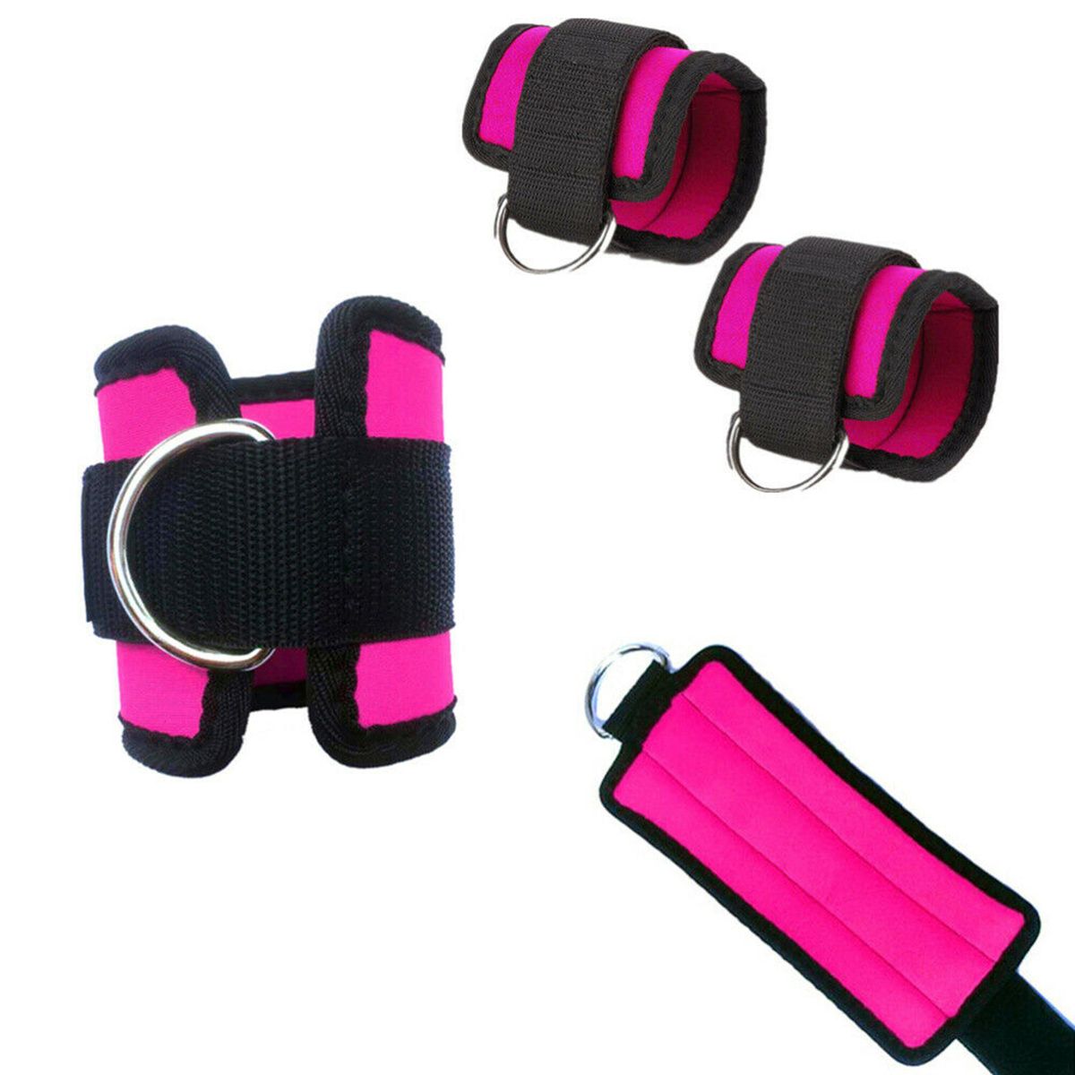 2pcs Ankle Weights Adjustable Leg Wrist Strap Running