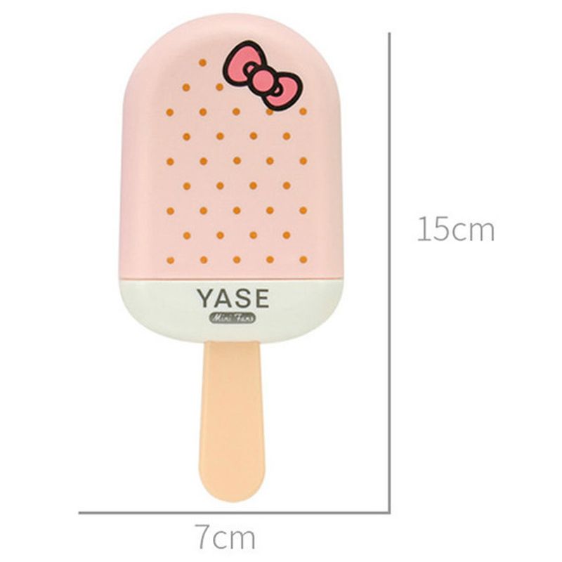 Mini Handheld Ice Charging Portable Popsicle Fan Student