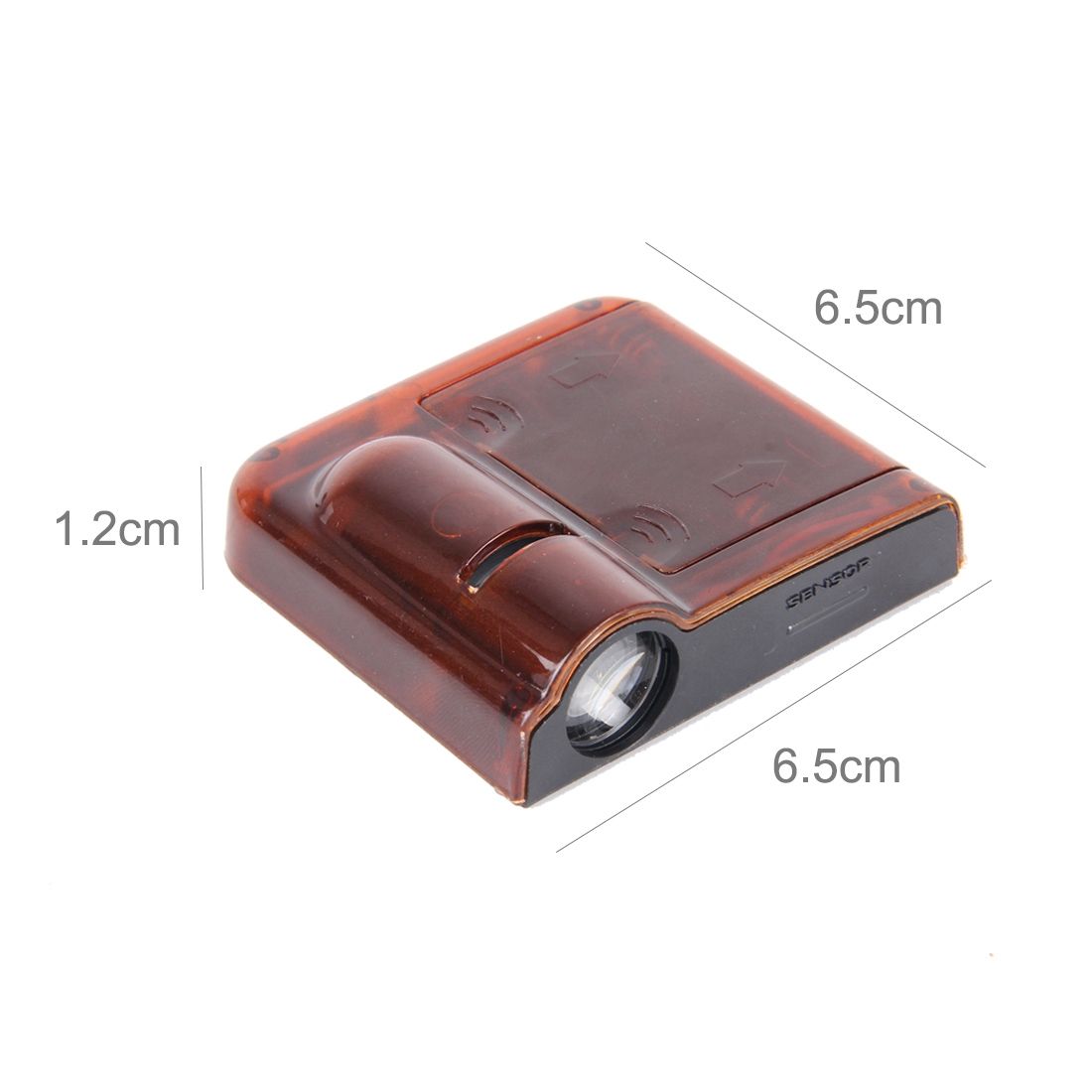 2 PCS LED Ghost Shadow Light, Car Door LED Laser Welcome Decorative Light, Display Logo For MAZDA Car Brand(Red)
