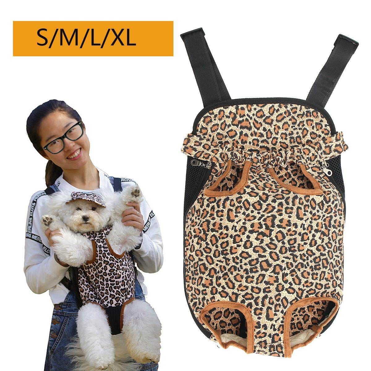 Pet Dog Cat Backpack Carrier Puppy Pouch Front Chest Bag Back Pack With Legs Out S S