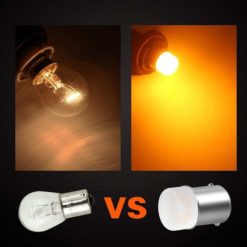 1 PCS LED Bulb Turn Signal Light 12V 7000K Super Bright Car Reverse Brake Parking Lamp 1156 White