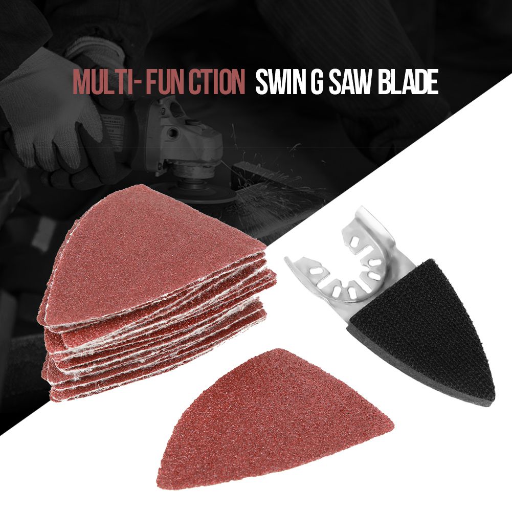 82pcs Sanding Kit Oscillating Multi Tool Sand Pad For