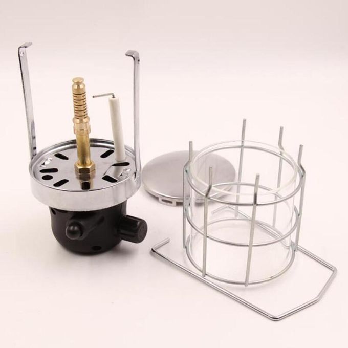 Outdoor Gas Lantern Lamp Propane Light With Net For Camping Hiking