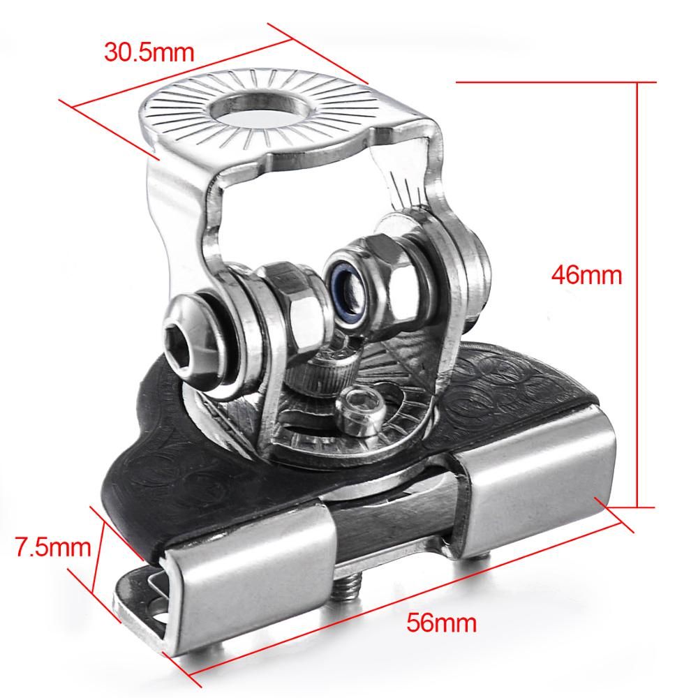 Bonnet Cover Piller Lamp Holder Clamp Clip No Drilling SUV 4WD 4X4 A