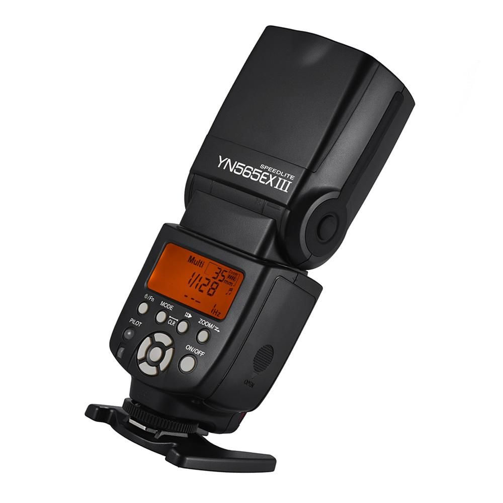 YN565EX III Wireless TTL Slave Flash Speedlite GN58 High Speed Recycling System Supports USB Firmware Upgrade Replacement for Canon DSLR Camera
