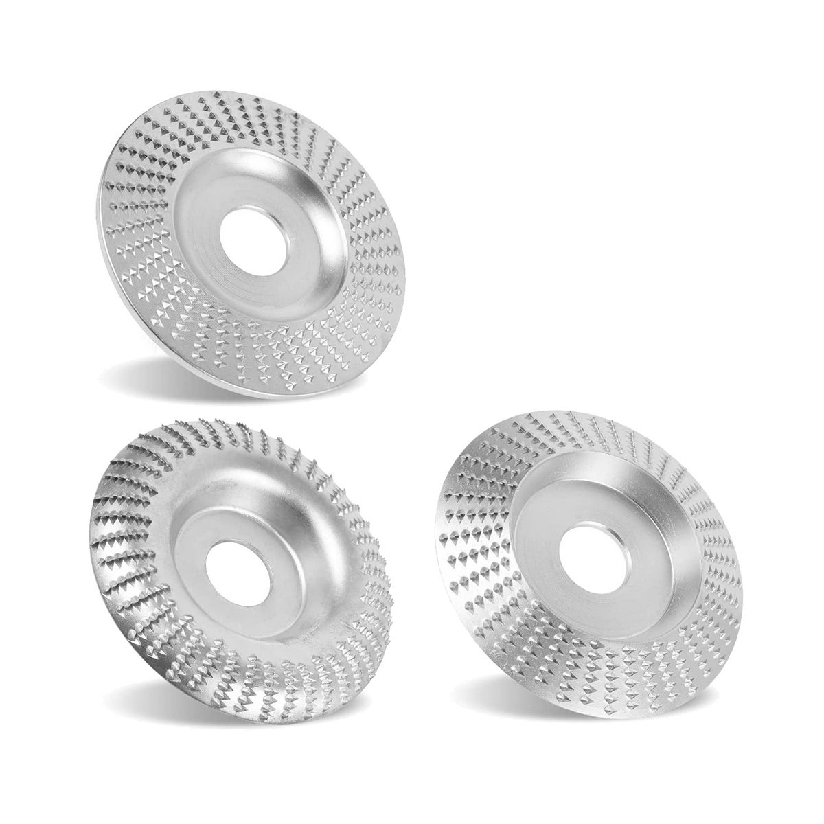 3 Pieces Wood Grinding Disc for Angle Grinder 125Mm, Wood Cutter Rasp Disc Grinding Discs Angle Grinder
